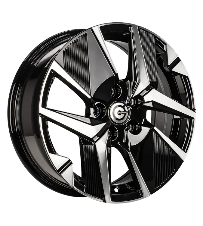Carbonado Loire Black Polished 6,50x16 5x108,00 ET40,00