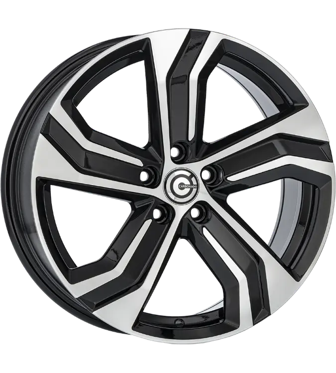 Carbonado Strike Black Polished 8,00x18 5x108,00 ET45,00