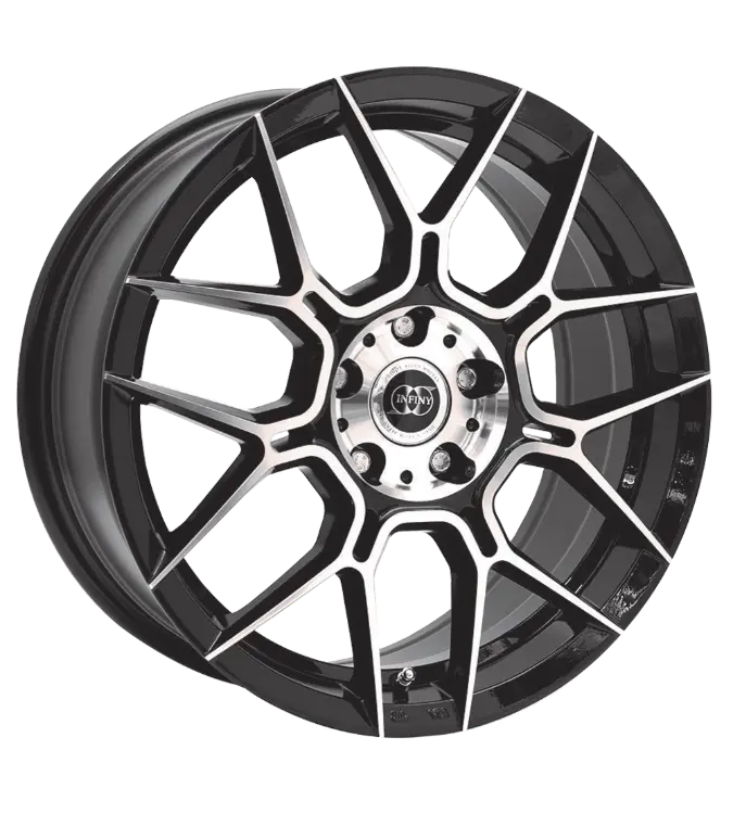 Infiny TRAXX Black Polished 7,50x17 5x108,00 ET35,00