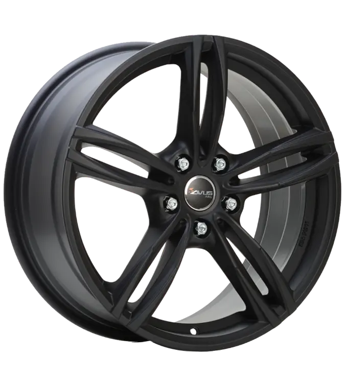 AVUS Racing AF15 - Matt Black 7,50x17 5x114,30 ET40,00