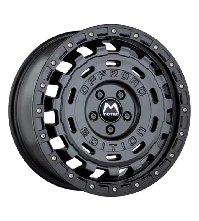 MOTEC Wheels MOF1-R-CROSS Matt Black 8,00x18 6x130,00 ET45,00