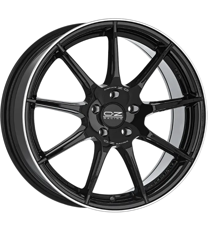 OZ VELOCE GT GLOSS BLACK LP 8,00x18 5x108,00 ET45,00