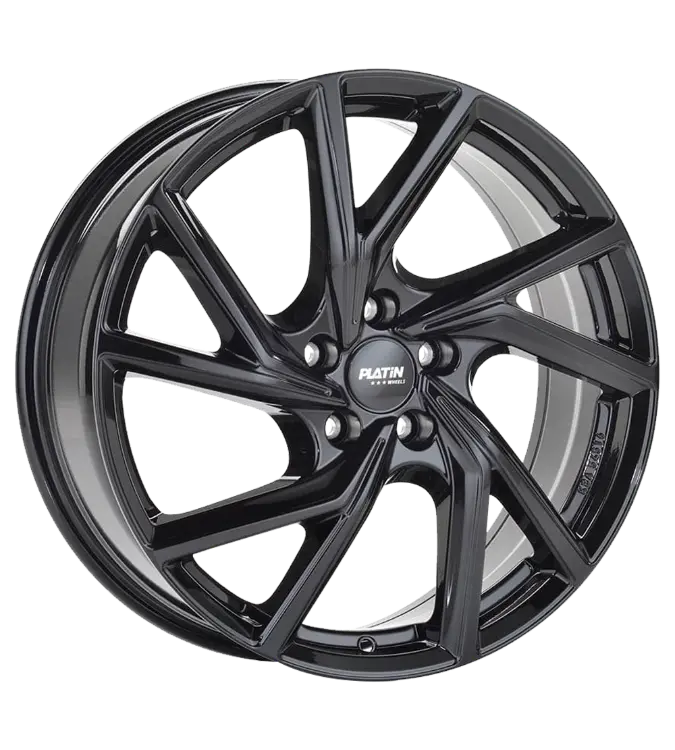 PLATIN Wheels P 107 Black Gloss 7,50x19 5x114,30 ET54,50