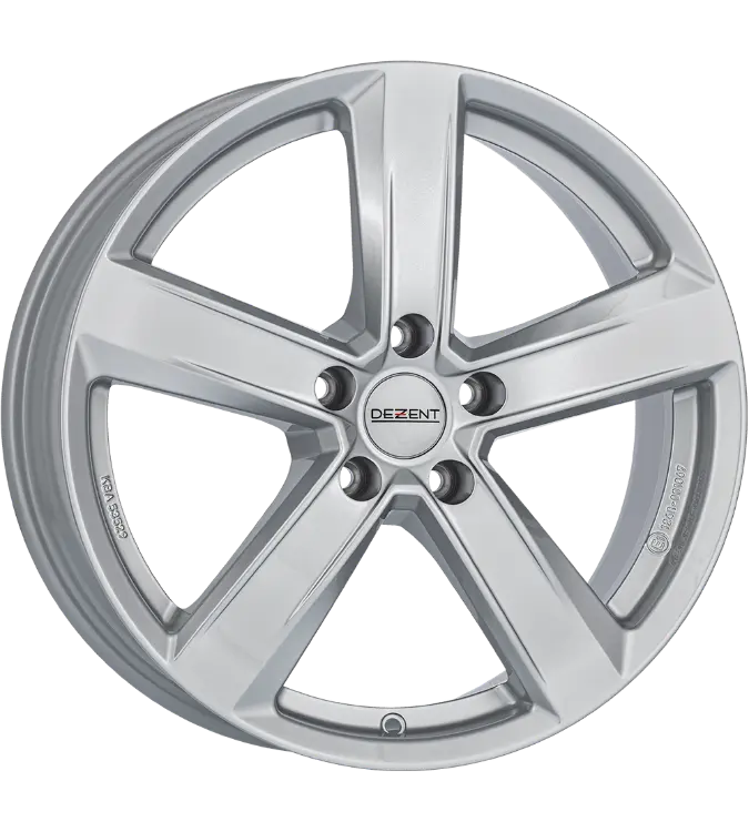 DEZENT TU silver 6,50x17 5x100,00 ET40,00