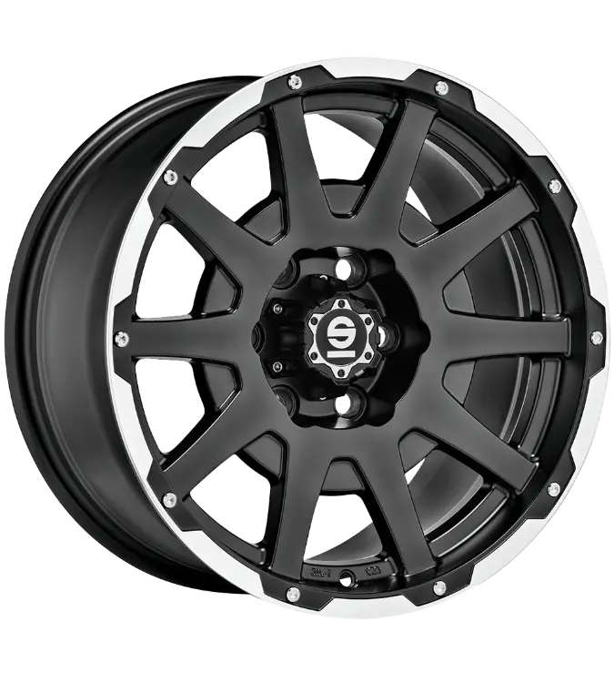 Sparco DAKAR Black Lip Polished 8,50x17 6x135,00