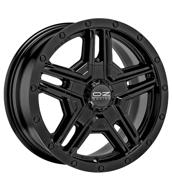 OZ RALLY ADVENTURE MATT BLACK 8,00x17 5x160,00 ET45,00