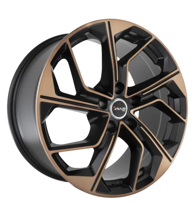 AVUS Racing AC-522 - Black Copper Polished 8,50x19 5x112,00 ET40,00