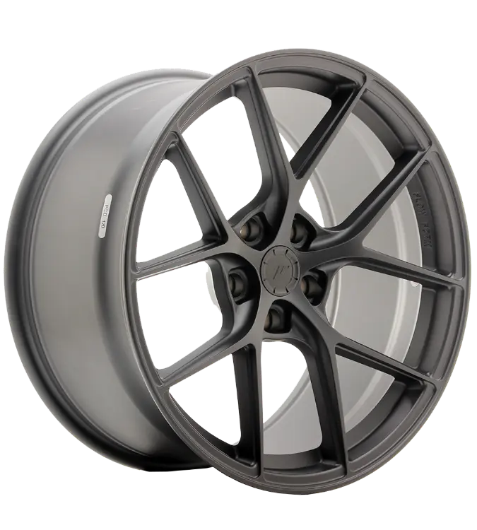 JR Wheels SL01 Matt Gun Metal 9,50x18 5x120,00 ET25,00