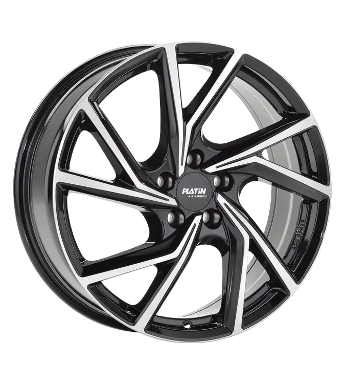 PLATIN Wheels P 107 Black Polished 7,50x19 5x112,00 ET40,00