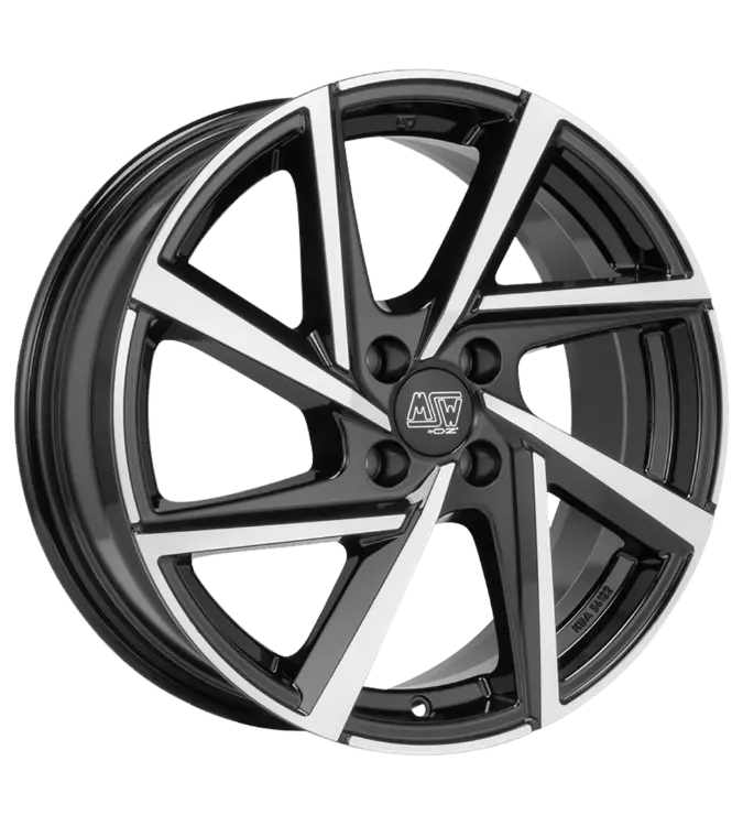 MSW 80-4 Gloss Black Polished 7,00x16 4x100,00 ET46,00