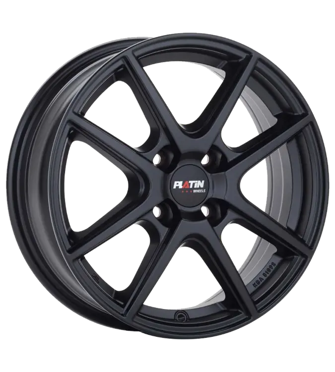 PLATIN Wheels P 73 Matt Black 5,50x14 4x100,00 ET35,00