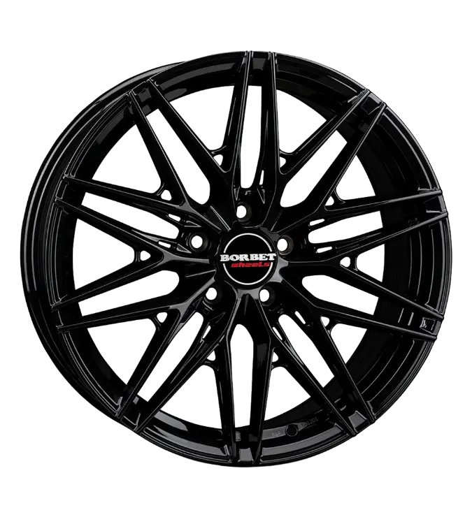 Borbet FB1 black glossy 8,00x18 5x114,30 ET40,00