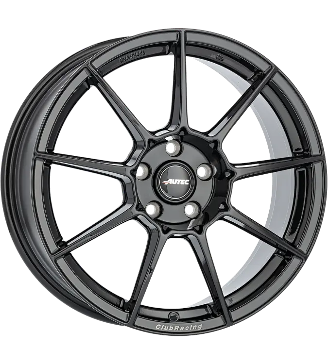 Autec ClubRacing Black 9,50x18 5x114,30 ET45,00