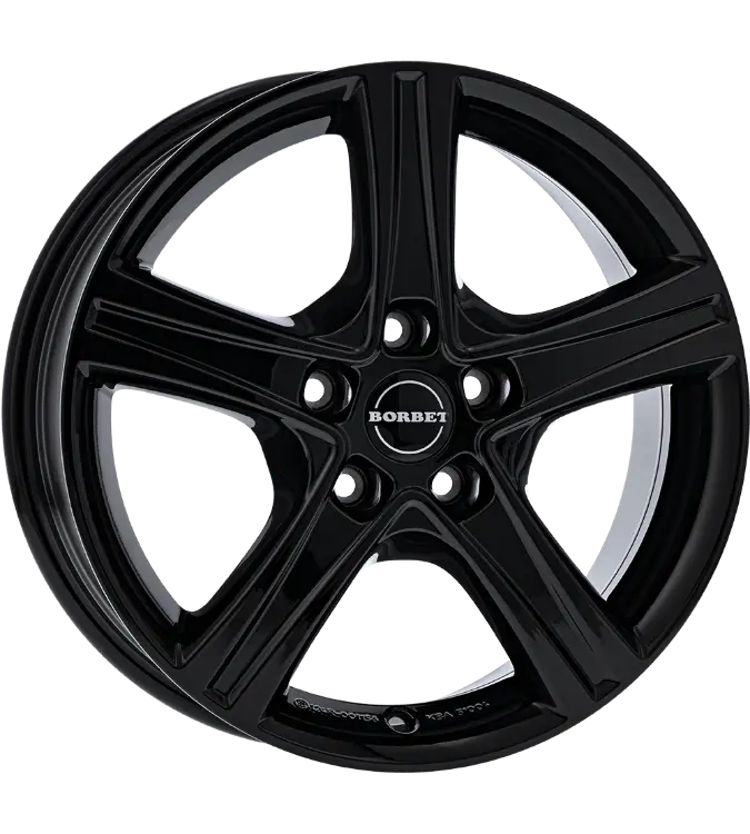 Borbet CWD black 7,00x17 5x120,00 ET55,00