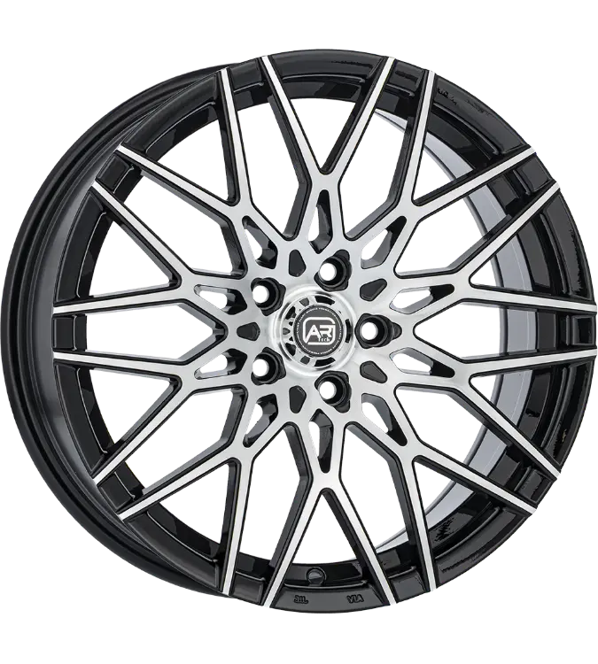 ARTECH Krystal Black Polished 7,50x17 5x120,00 ET40,00
