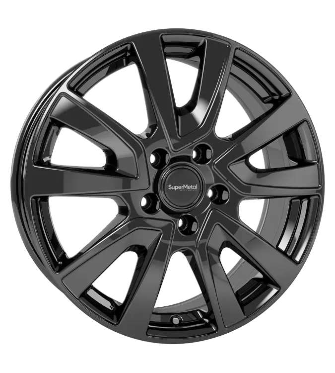 SuperMetal Vault Black 6,00x15 5x118,00 ET68,00