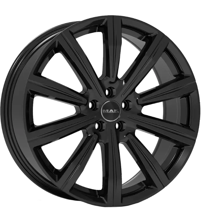 MAK Birmingham Gloss Black 9,50x22 5x120,00 ET49,00