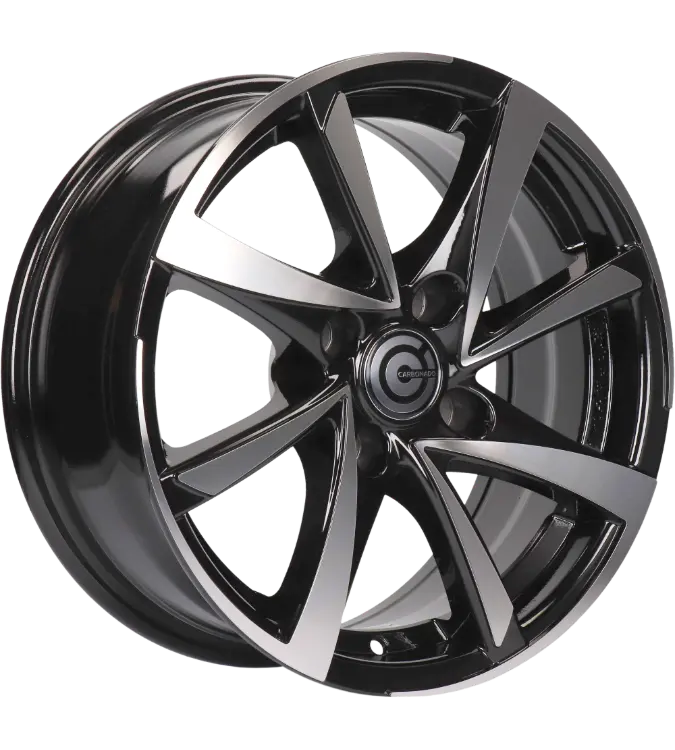 Carbonado Marseille Black Polished 6,50x15 4x108,00 ET25,00