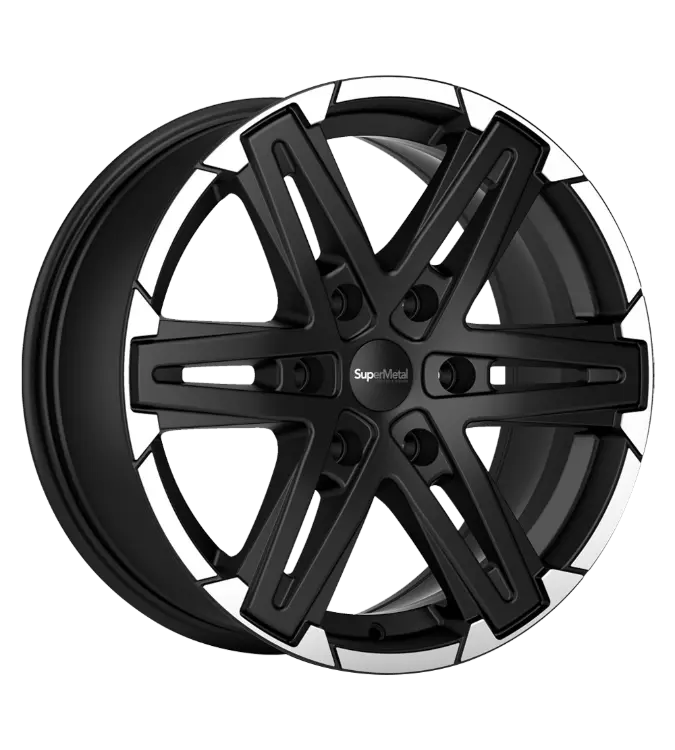 SuperMetal Compass Black Lip polished 8,50x18 6x139,70 ET45,00