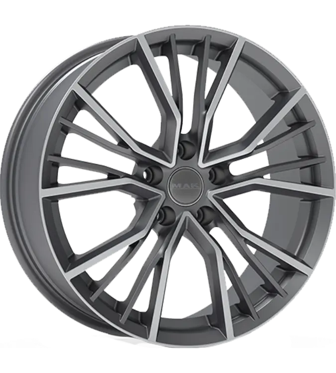 MAK Union Gun Metallic Mirror 8,50x19 5x112,00 ET31,00
