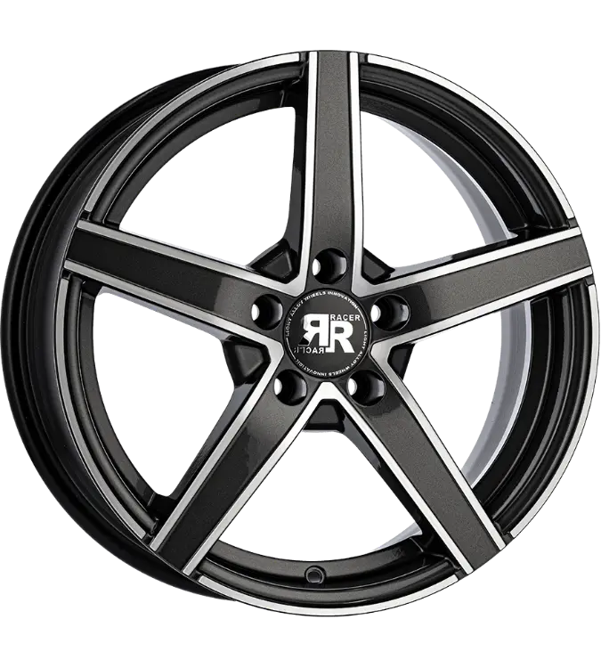 Racer ARTIC EVO Gun Metal Polished 6,50x16 4x108,00 ET38,00