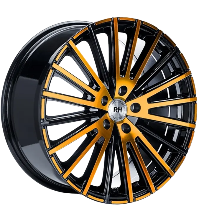 RH Alurad WM Flowforming Black Polished Orange 10,00x20 5x112,00 ET40,00
