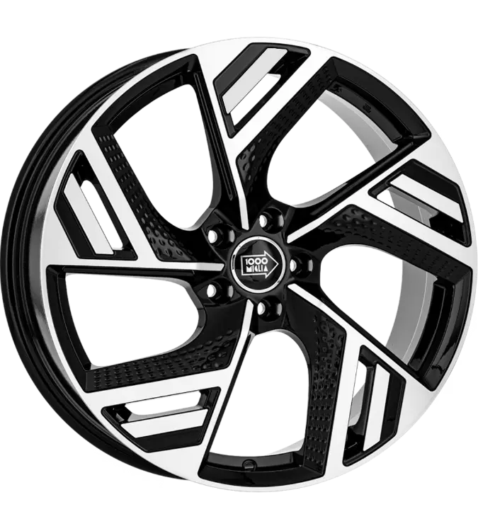 Mille Miglia MME5 Black Polished 7,50x19 5x114,30 ET40,00