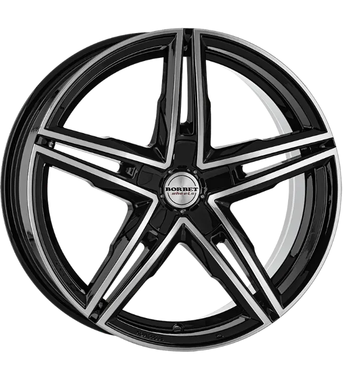 Borbet XRS black glossy 8,50x19 5x114,30 ET32,00