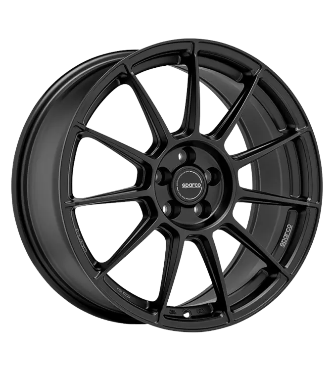 Sparco FF4 Matt Black 9,00x18 5x100,00 ET48,00