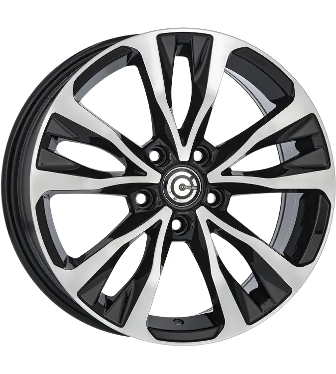 Carbonado Osaka Black Polished 7,00x17 5x114,30 ET45,00