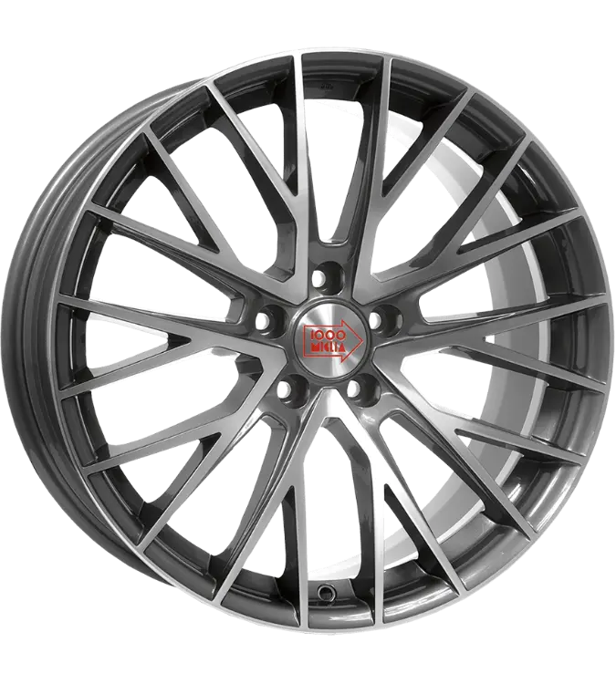 Mille Miglia MM1009 Dark Anthracite Polished 7,50x17 5x112,00 ET35,00