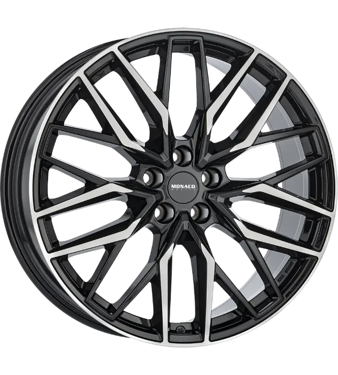 MONACO WHEELS GPX Black Polished 9,50x21 5x112,00 ET41,00