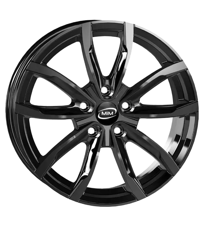 MIM EVO001 Gloss Black 7,00x17 4x108,00 ET30,00
