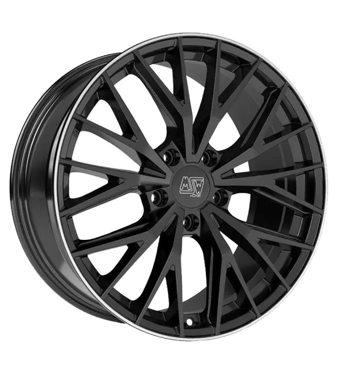 MSW 44 Gloss Black Diamond Lip 7,50x20 5x112,00 ET44,10