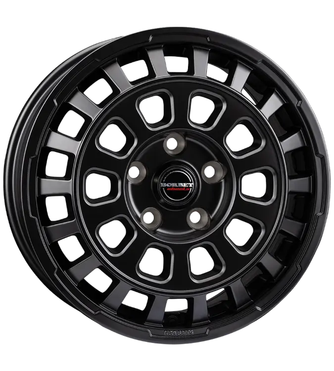 Borbet CW7 black matt 7,00x17 5x112,00 ET45,00