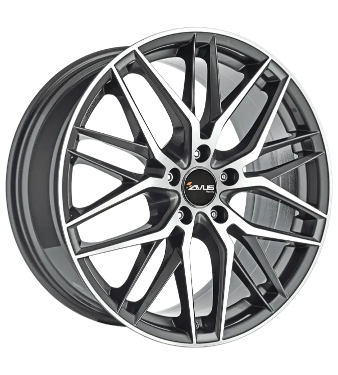 AVUS Racing AF19 - Anthracite Polished 8,00x18 5x112,00 ET35,00