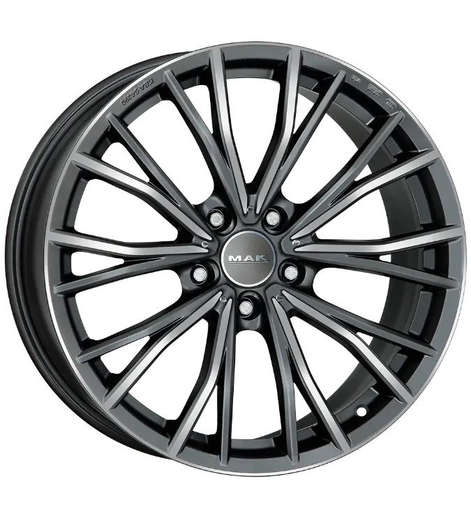 MAK Mark-D Gun Metallic Mirror 9,50x19 5x112,00 ET39,00