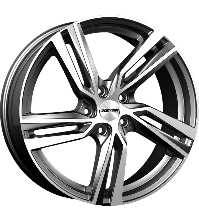 GMP Italia ARCAN Anthracite Diamond 7,50x17 5x114,30 ET45,00