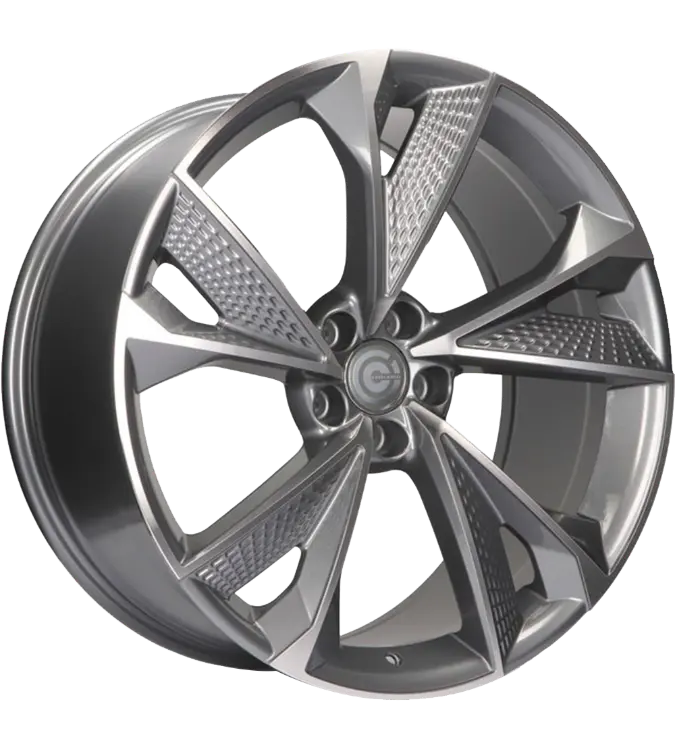 Carbonado Luxury Anthracite Polished 8,00x18 5x112,00 ET35,00